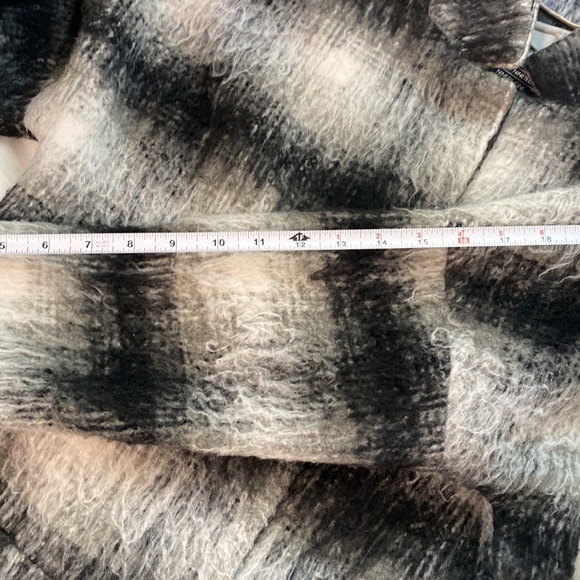 Volcom Stone striped long wool blend jacket Medium/Large - Picture 12 of 12